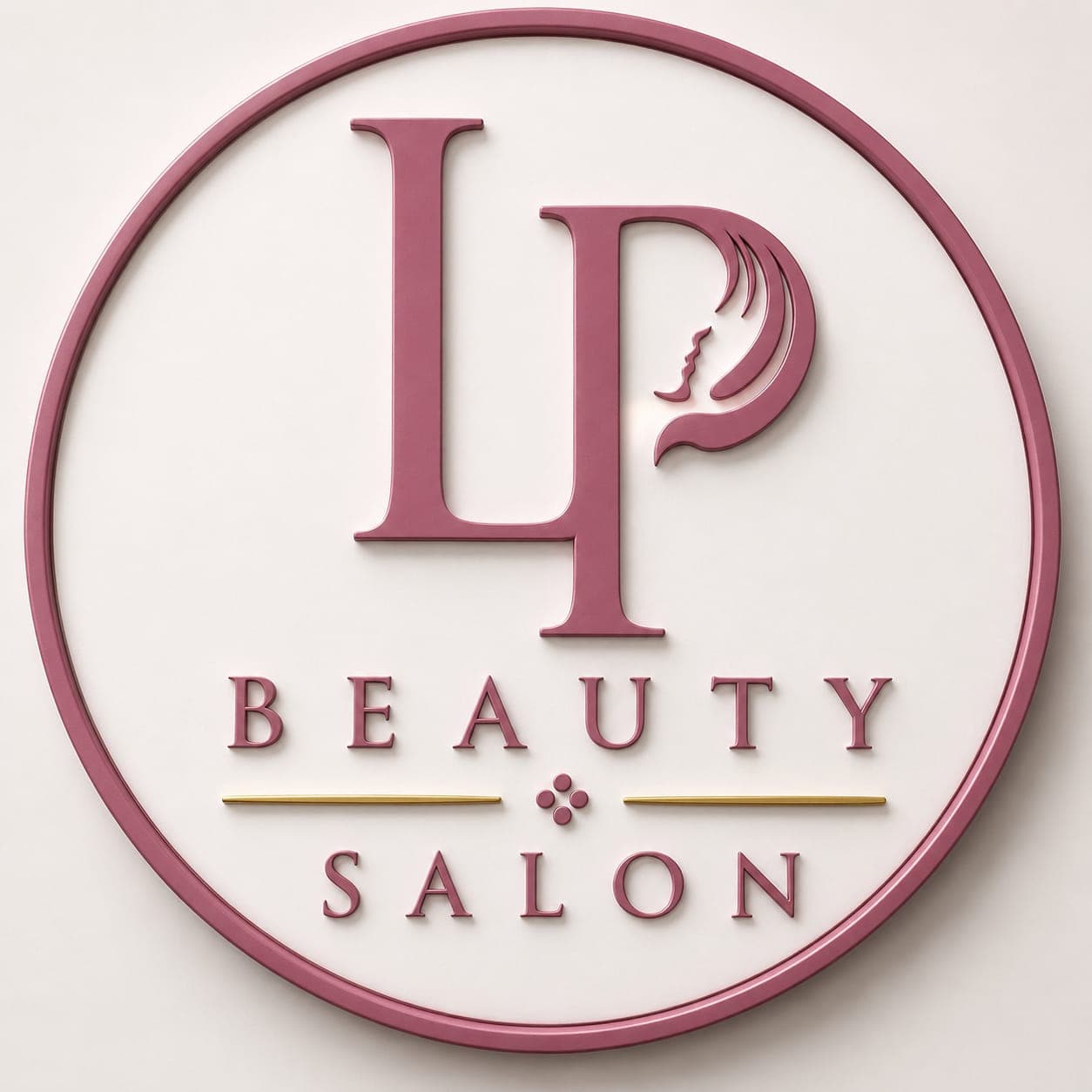LP Beauty Salon Logo